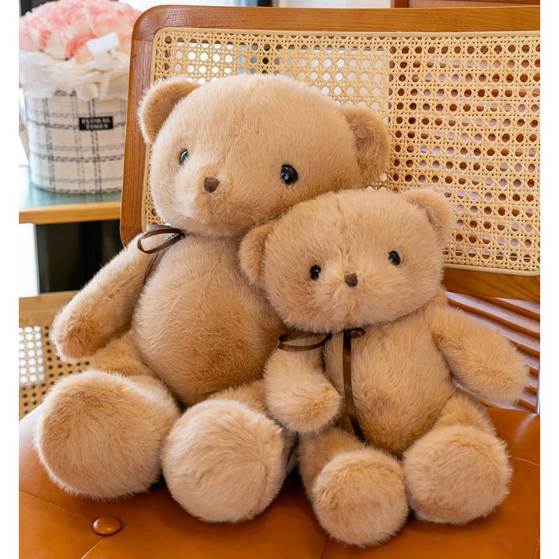 Plush Ted Bear Toy Cute Cartoon Girl Children Sleeping Throw Pillow Holiday Doll