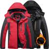 Men's Winter   Jacket   Cotton Coat Plus Velvet Thick  Coat Cold-proof Work Clothes Plus Size