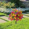 Artificial Flower Decoration Lifelike Ground Stake Centerpiece Landscape Fake Plants Faux