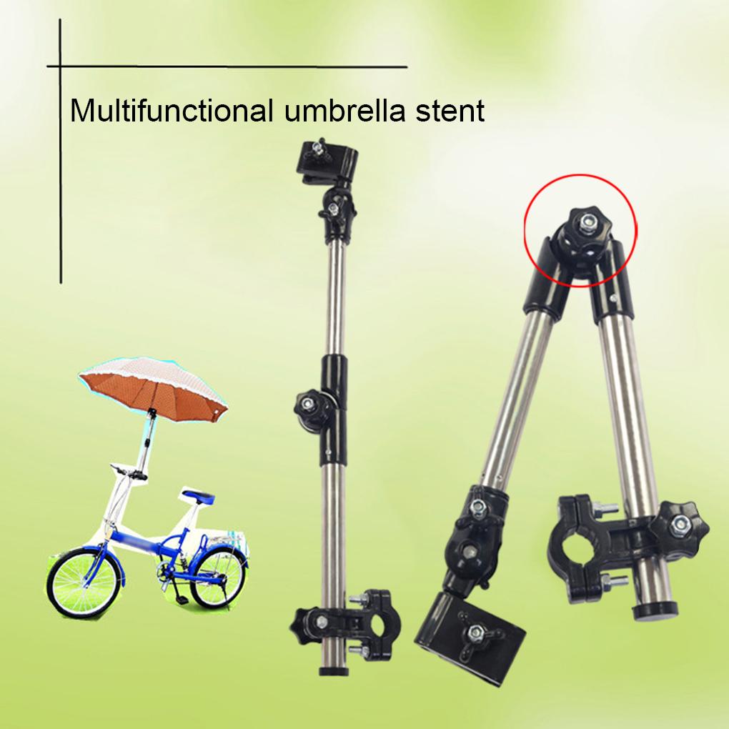 Innovative Umbrella Holder For Strollers - Baby Safe And Dry Adjustable Height Wheelchair Fully Functional Connector