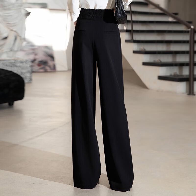 Women's High-Waist Wide-Leg Casual Pants