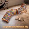 Cat Toys Tunnel Indoor Cats Tube Tent Halloween Foldable Fun Tube Tent Interactive Pet Hideaways For Puppy Bunny Ferrets Hamster