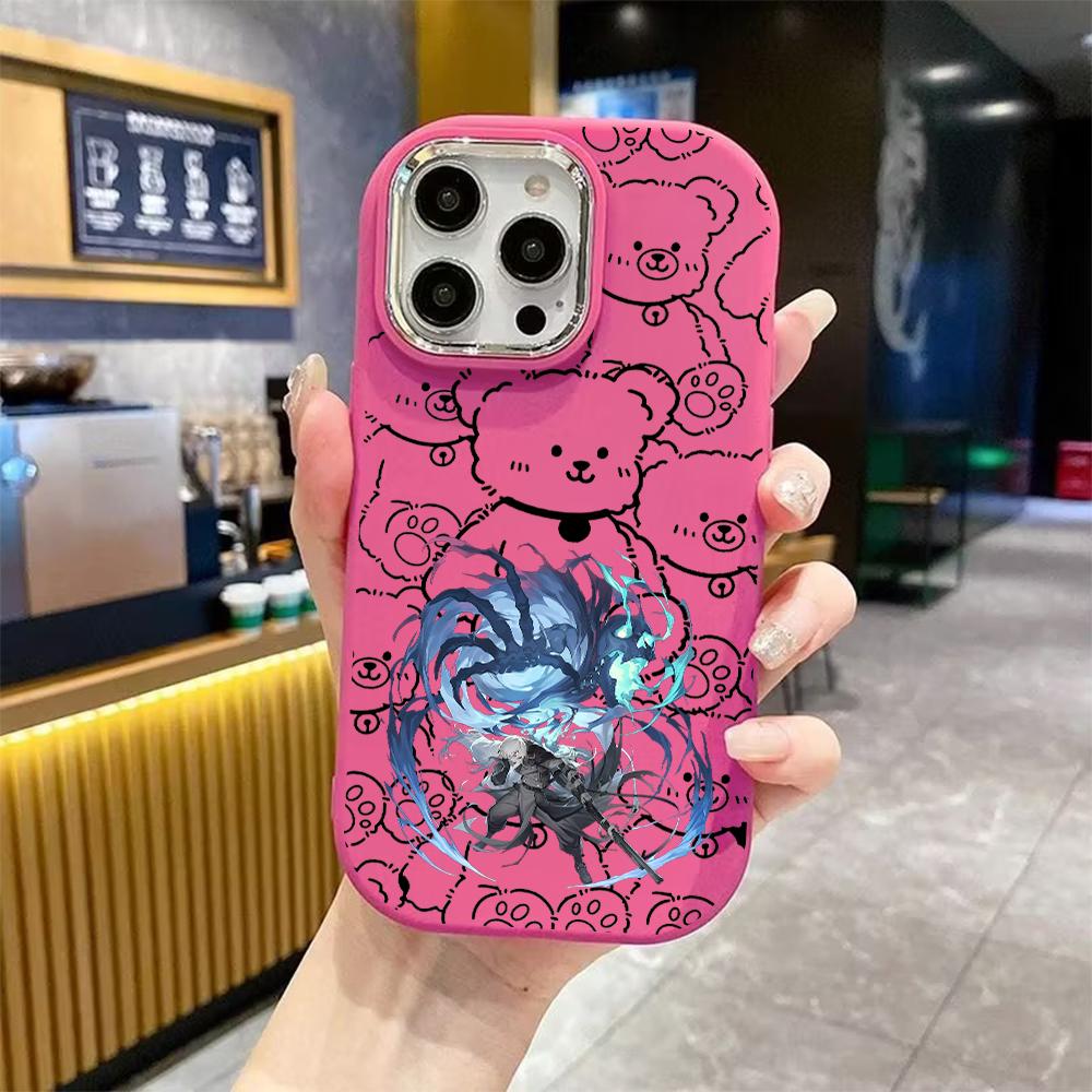 Phone Case: 2D Flat Design Suitable for iPhone 18 17 16 15 14 13 Pro Protective Case, Couple Style, Magical Battle, Christmas and Halloween Gift