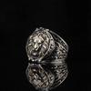 Ευρωπαϊκό και αμερικανικό Vintage Lion Ring Ανδρική προσωπικότητα με κυρίαρχο στιλ INS Advanced Hip Hop Ring