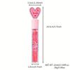 6 Colors Liquid Matte Lipstick Love Mirror Lip Gloss Lip Glaze Plumper Lip Oil