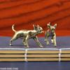 1 Stück Tier Messing Ornamente Haarloser Hund Welpe Eingang Kaffeetisch Dekoration Dekoration Haarloser Hund Tier Schreibtisch Ornamente