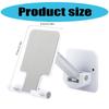 Wall Mounted Phone Stand Adhesive Support  Compact Designs Phone Holder Simple Installation for Smartphones & Tablets