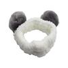 Panda Design Hair Band for Face Wash and Makeup, Soft Bath Headband