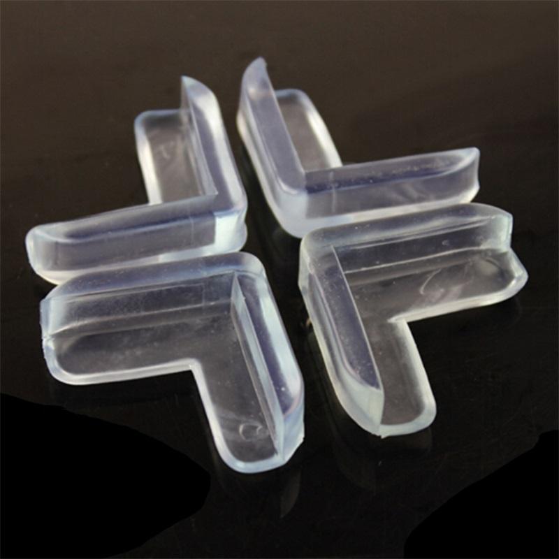 

4 шт. Прозрачные накладки на углы стола, защитные подушки, бамперы для безопасности детей1S