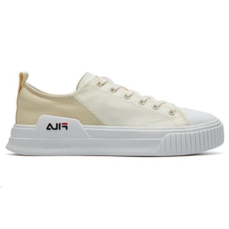New FILA Heritage FHT Light Sneakers Beige/Yellow Women's F12W124357FGA