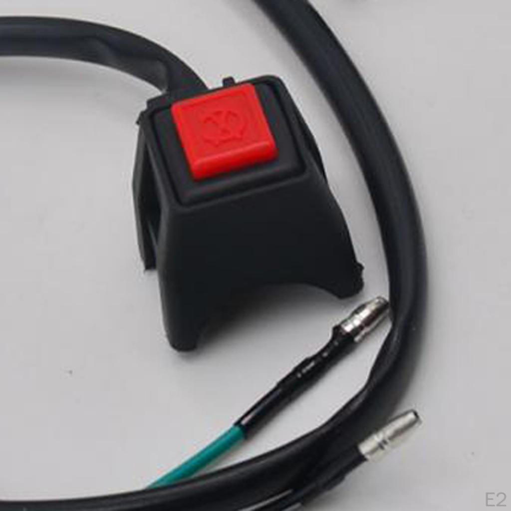 7 / 8 " 22mm Handlebar Motor ATV Dirt Horn Kill