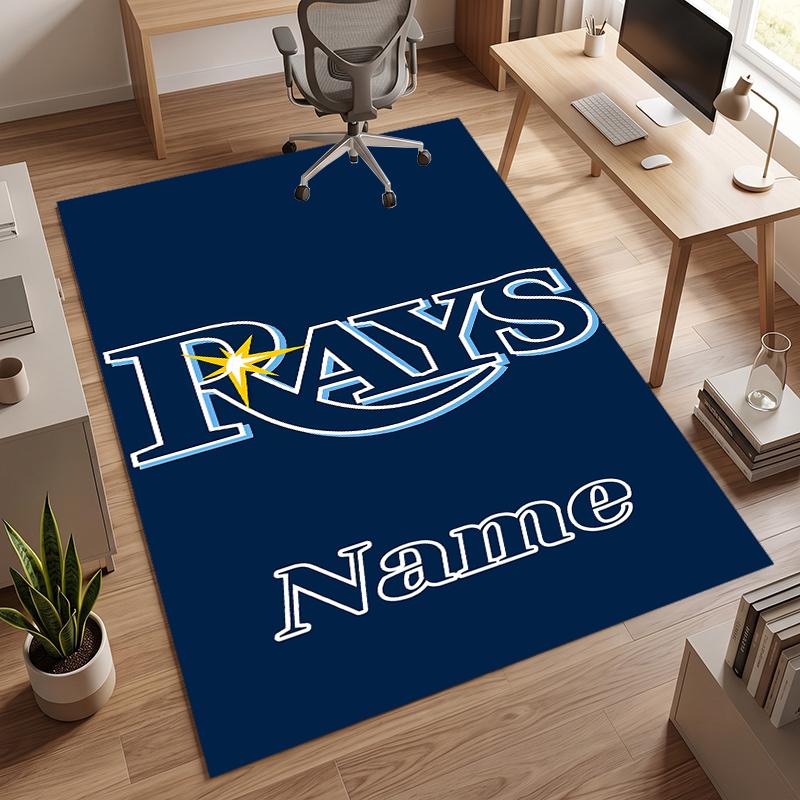 Tampa Bay Rays (1) Personalized name Office Carpet Stylish Decor for Living Room Bedroom Kitchen