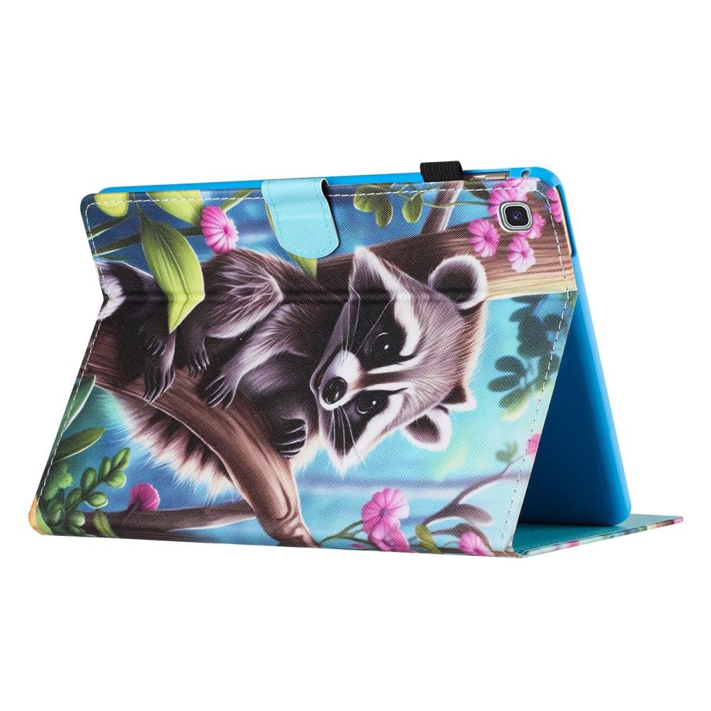 Case for Samsung Galaxy Tab S6 Lite 10.4" 2020/2022/2024, with flap, raccoon