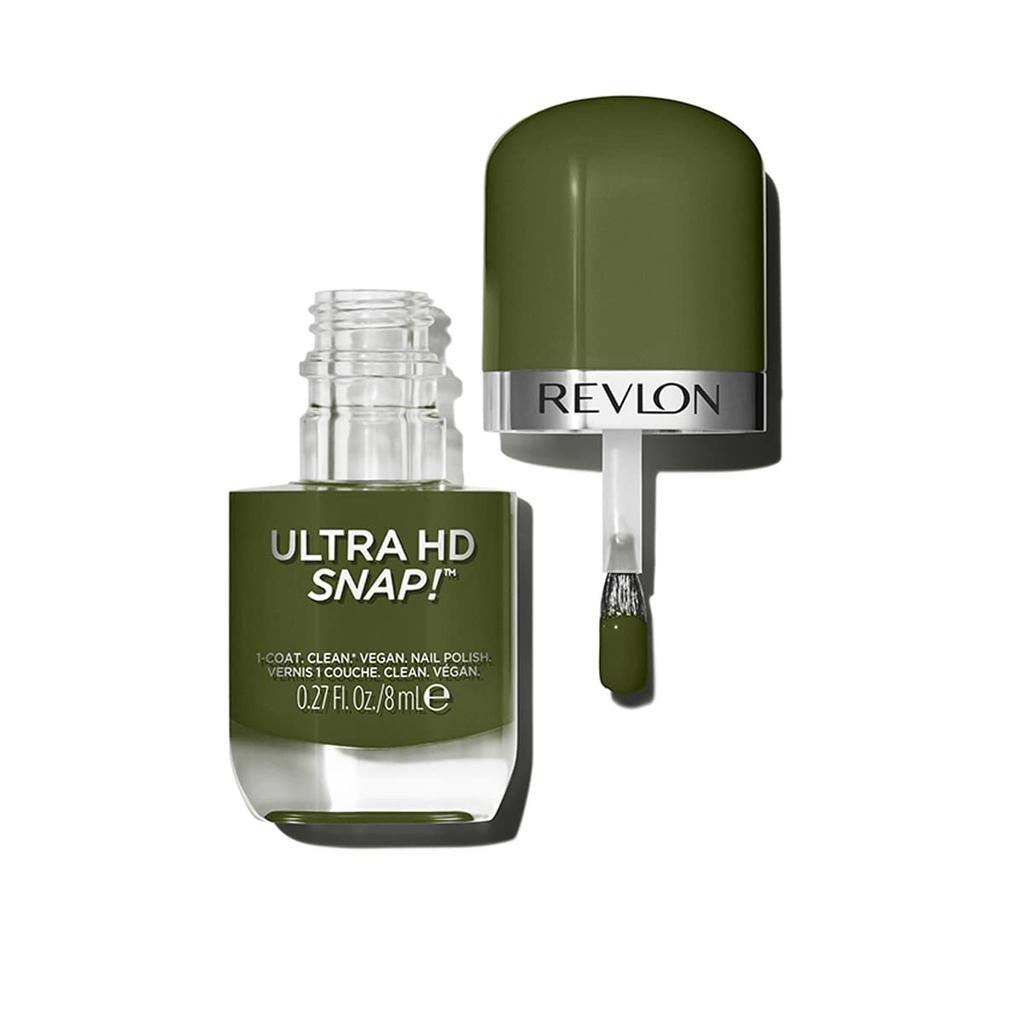 Revlon Ultra HD 022 Commander In Chief Quick Dry Quick Dry Highly Pigmented No Base or Top Coat Nail Color Nail Polish REVLON 8ml Snap! Required!