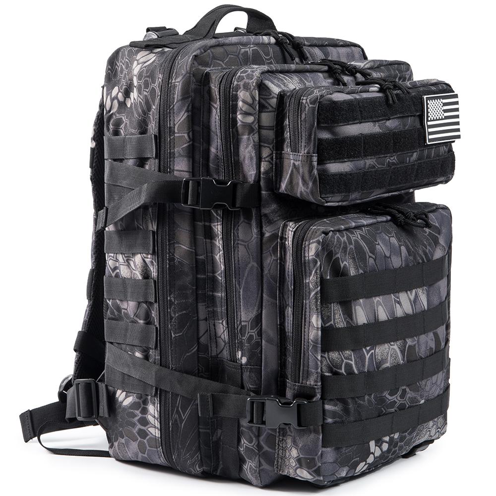 Tactical Backpacks Outdoor 45L Large Capacity Man 3 Days Molle Hking Bags For Outdoor Trekking Camping Backpack