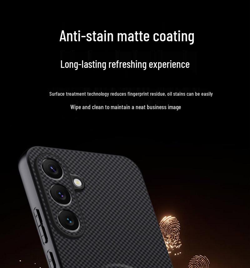 Samsung A16 Anti-drop Full Coverage Case with Magnetic Buckle - Stylish Texture for Men & Women.