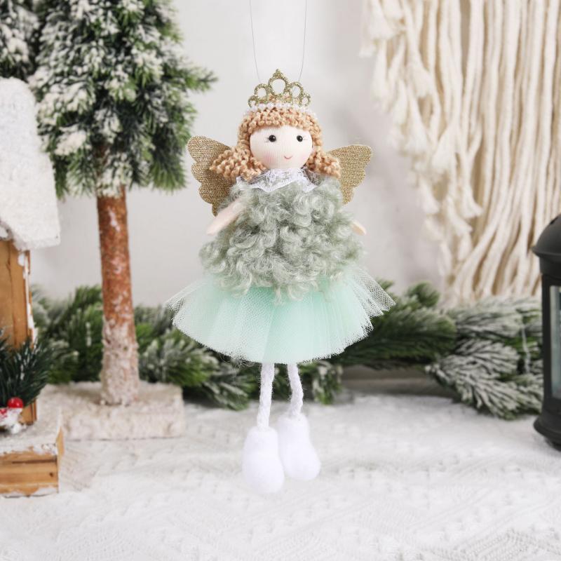 Christmas Angel Doll New Year 2025 Gifts Christmas Decorations for Home Navidad 2025 Natal Xmas Tree Pendant Ornaments Noel Deco
