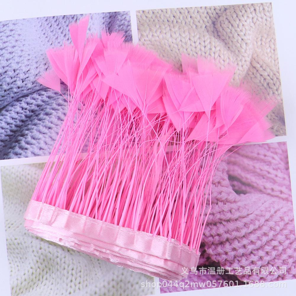 

8-10Cm Tear Triangular Cloth Edge Stage Performance Props Turkey Cloth Band Dress Skirt Accessories Material темно-розовый