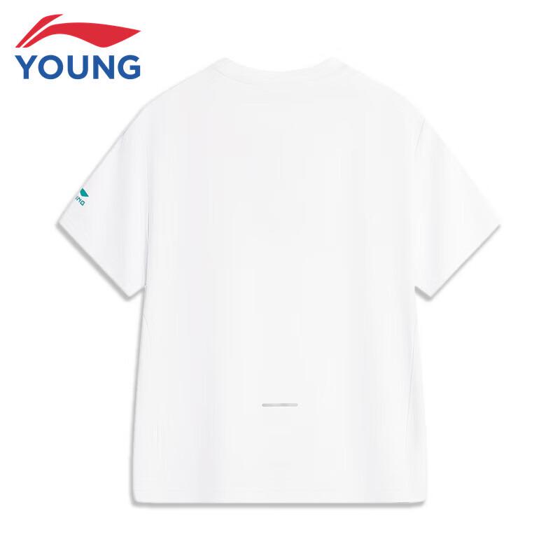Li-Ning Kids' Moisture-Wicking Quick-Dry Short Sleeve T-Shirt