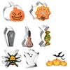 12Pcs Halloween Cookie Cutter Steel Biscuit Set Stainless Molds
