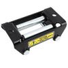4.96 Inch Bolt Centers Winch Roller Fairlead 4-Way Roller Design Winch Cable Guide  For UTV Winch