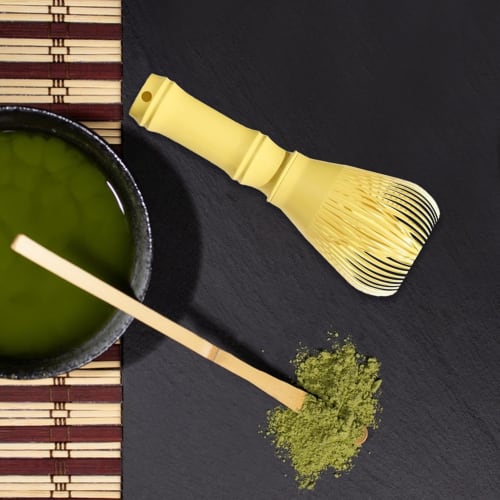 Matcha Whisk - Dishwasher Safe Matcha Stirring Stick | Green Tea Powder Mixer Brush, Kitchen Tool, Handy Mixing Accessory for Home Use