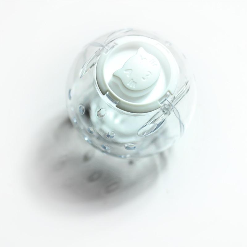 Pelota Transparente para Correr Hámster - Bola de Cristal Anti-Escape para Hámsteres Dorados