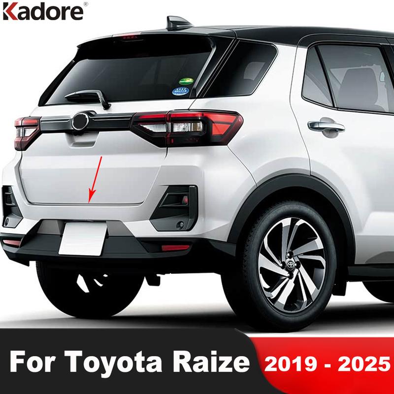 Хромированная накладка на крышку багажника для Toyota Raize 2024 2025, аксессуары