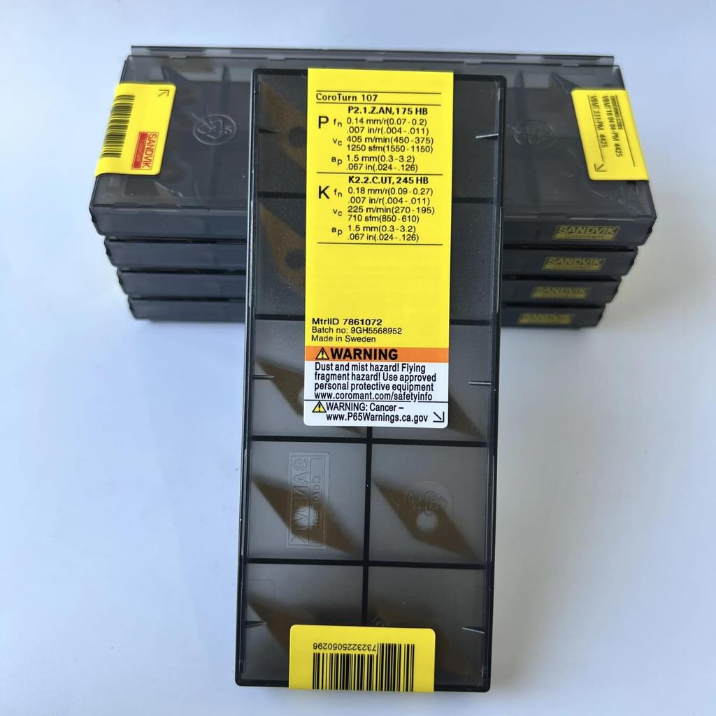 Original Sandvik / VBMT160404-PM 4425  / CNC Lathe Carbide Blade 10 PCS