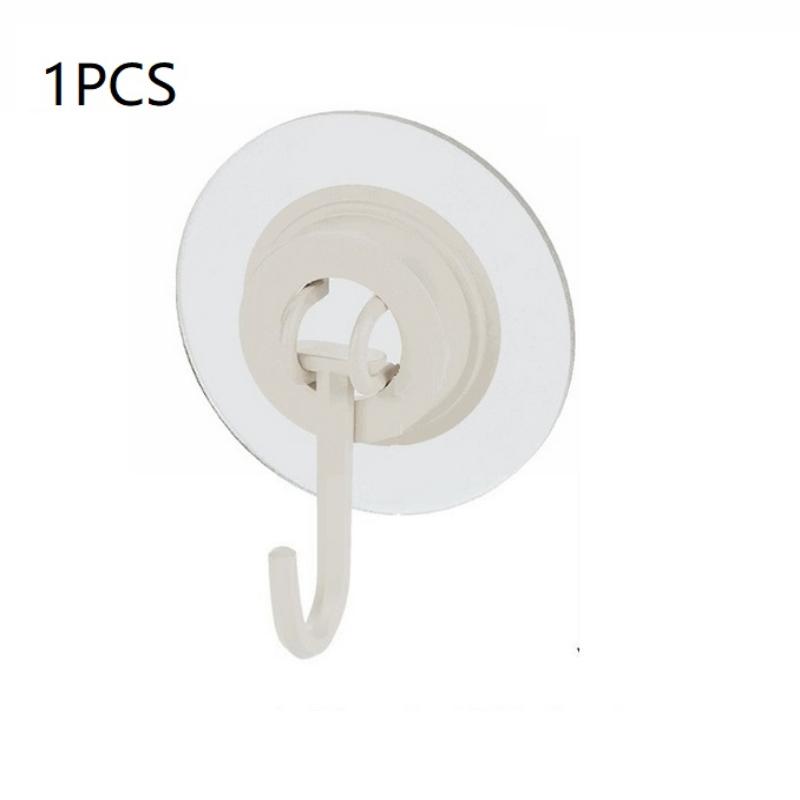 

1/5/10 шт. Многофункциональный вращающийся на 360 градусов крючок, не требует сверления, съемное настенное крепление с липкой подушечкой 1PCS