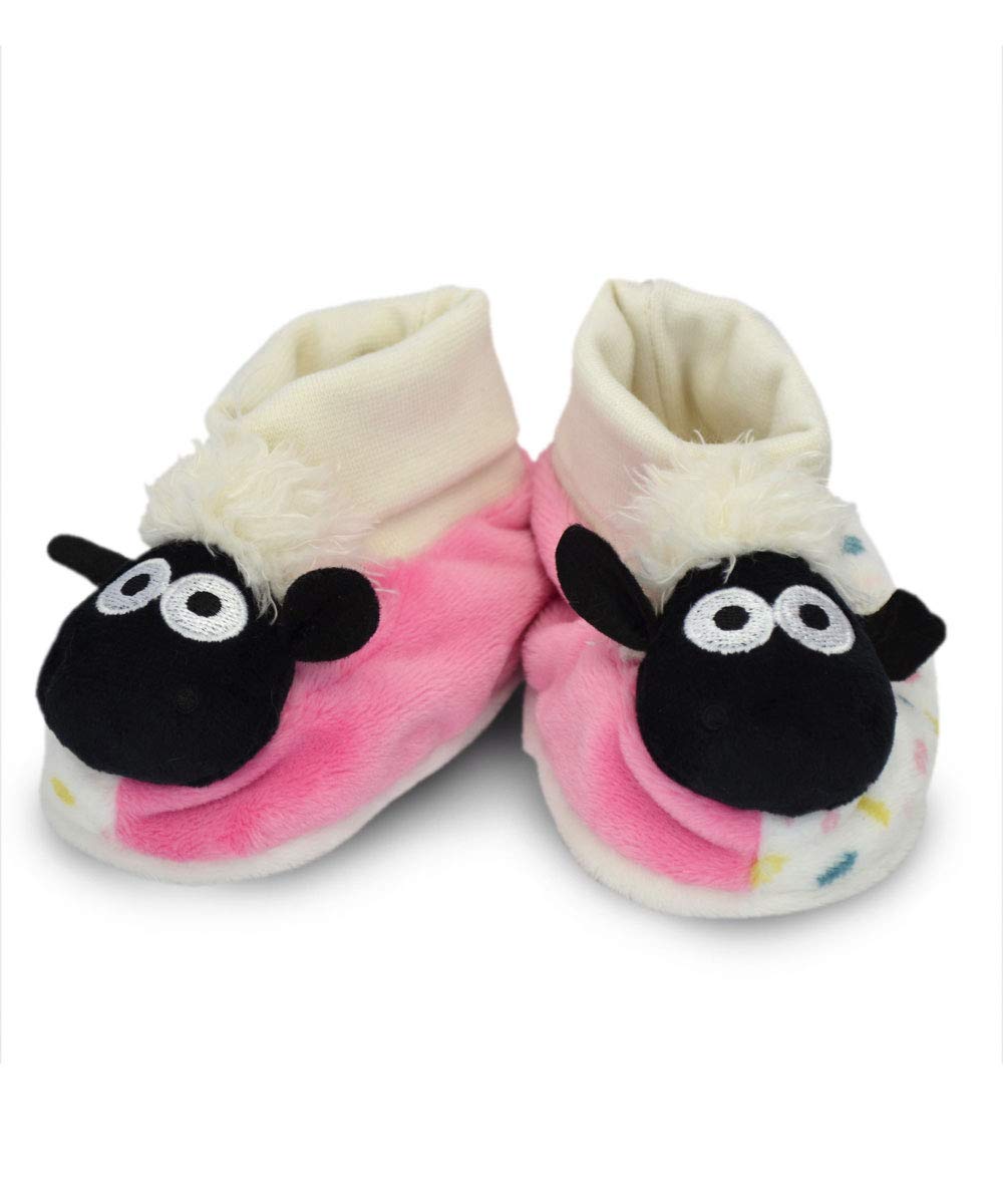 

Shaun the Sheep/My First Shaun Shaun Booties Pink