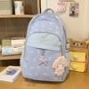 Schoolbag for High-aesthetic Campus Middle School Students, Japanese Style INS Cute Multi-compartment Backpack for Grades 1-1