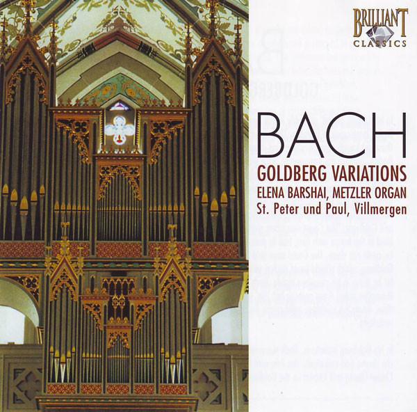 CD JOHANN SEBASTIAN BACH, ELENA BARSHA - Goldberg Variations 93765 Brilliant Class 2008 Netherland Classical Used