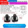 4-Pin Vertical Micro Touch Button Switch for Induction Cooker, 6x6x5mm SMD