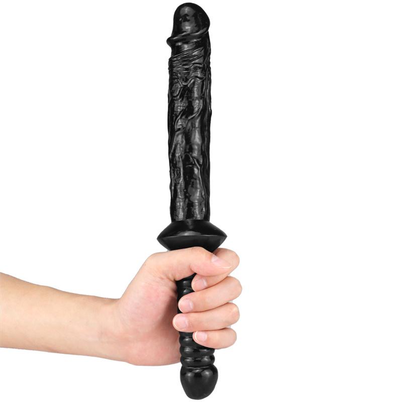 Double-headed Sword Oversized Rough Simulation Double-headed Phallus Lala Gay Sex Toys