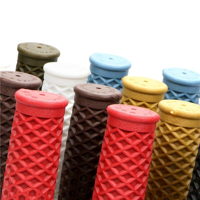 1 Pair Universal 22MM Classic Vintage Motorbike Grips Cover forHarley forYamaha Vintage Scooter Motorbike Handle Rubber Sleeve Kit