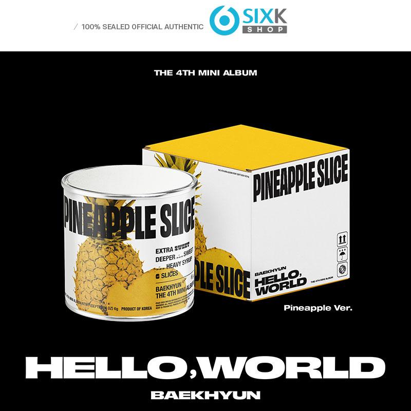 

[Предзаказ] BAEKHYUN Mini 4th Albim [Hello, World] (Ананасовая версия.)