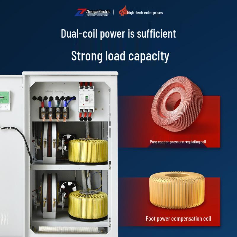 Zhengxi 220V 10kW Automatic Single-Phase Voltage Stabilizer for Air Conditioner