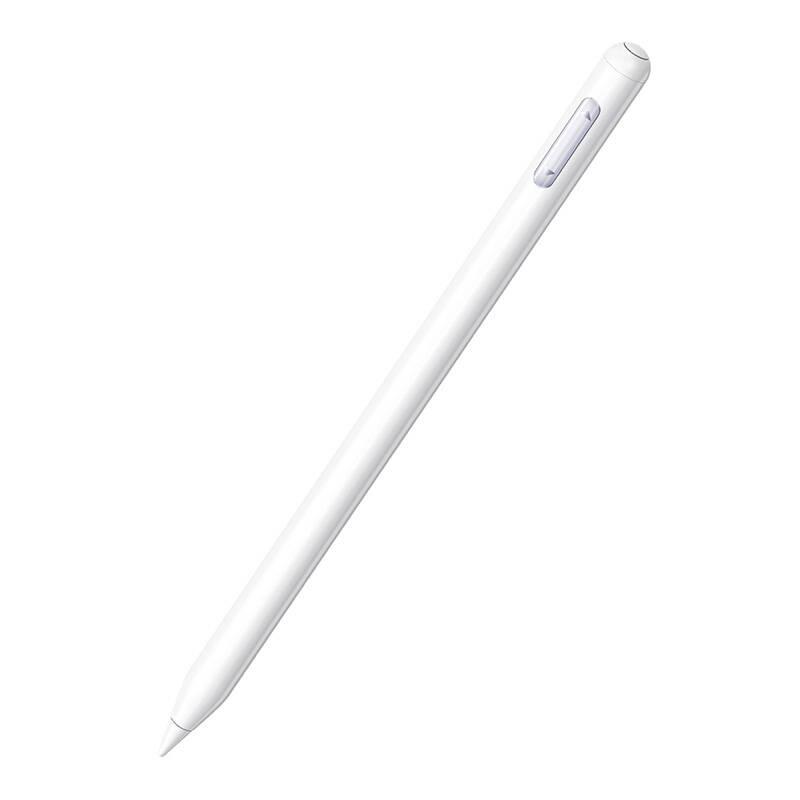 Lápiz Óptico Activo Multifuncional Baseus Serie Smooth Writing Con Carga Inalámbrica (Blanco)