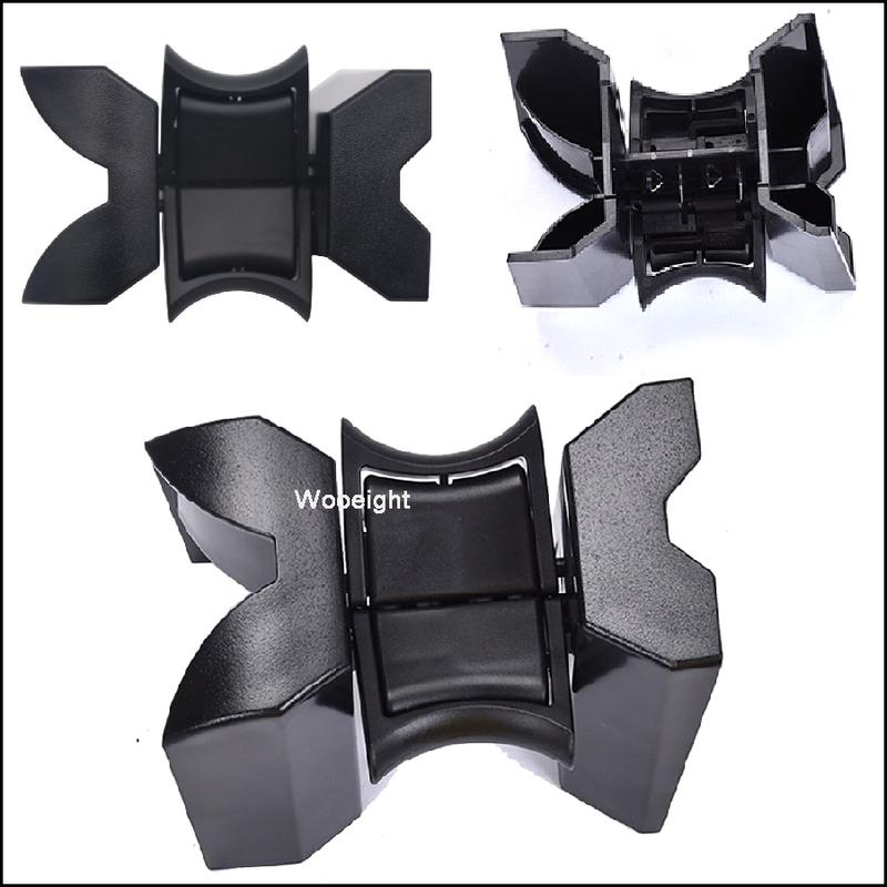Wooeight 1x Car Center Console Water Cup Holder Drink Stand Ert Divider Board For Toyota Highlander 2000-2007 2009-