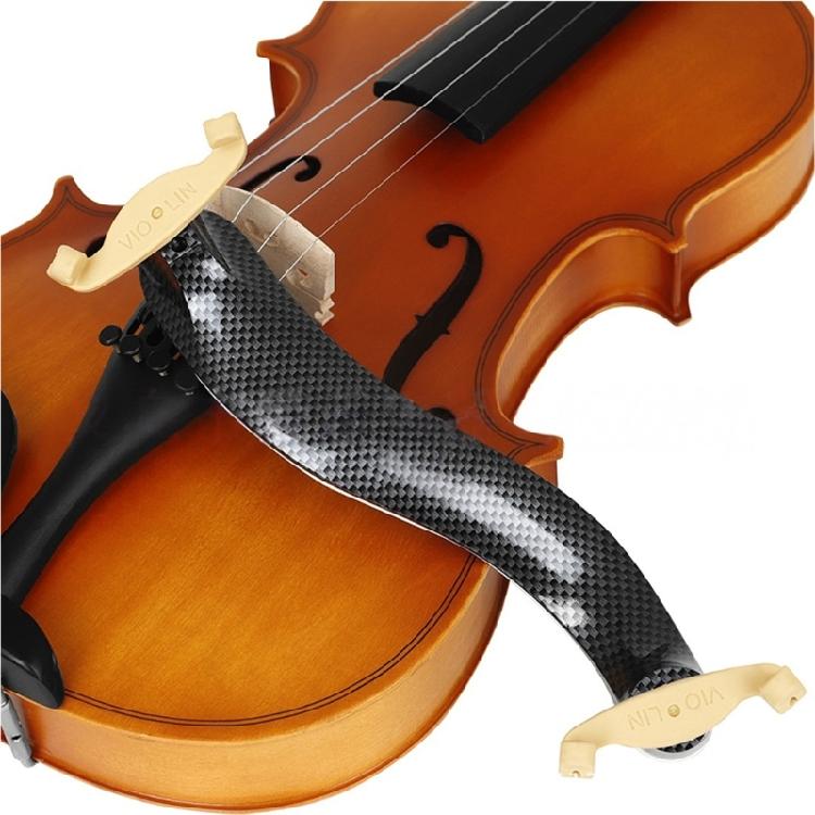 Violin Accessory Adjustable Shoulder Rest with Shockproof Silicone Feet Soft Sponge Cushion for Optimal Resonance