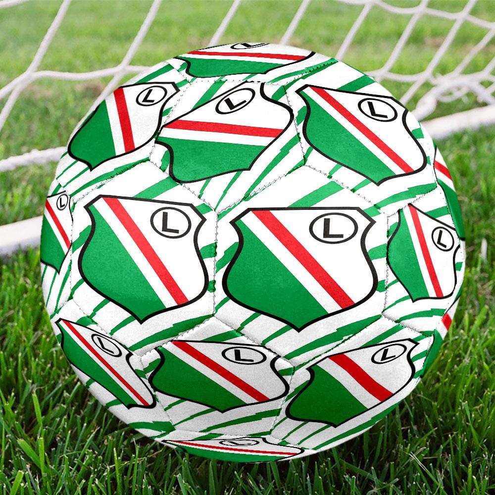 Legia Warszawafootball clubIndoor Size 5 Soccer Ball Colorful Machine Stitched PVC Competition Ready Durable High-Bounce