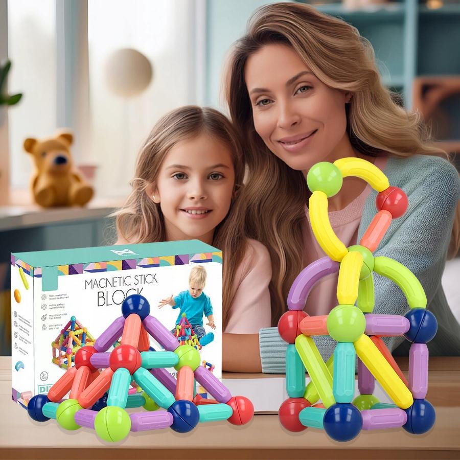 [PACZA] Magnetic Building Blocks 120 pcs Z922