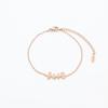 Stylish And Simple Trinkets For Girls Do Not Fade, And A Family Of Four Titanium Steel Bracelets For Women