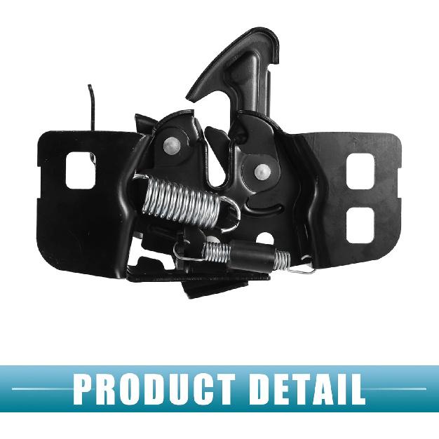 Car Hood Latch Lock Assembly No.15913930 Engine Hood Switch for Chevrolet Cobalt 2005-2010 for Pontiac G5 2007-2009 Metal