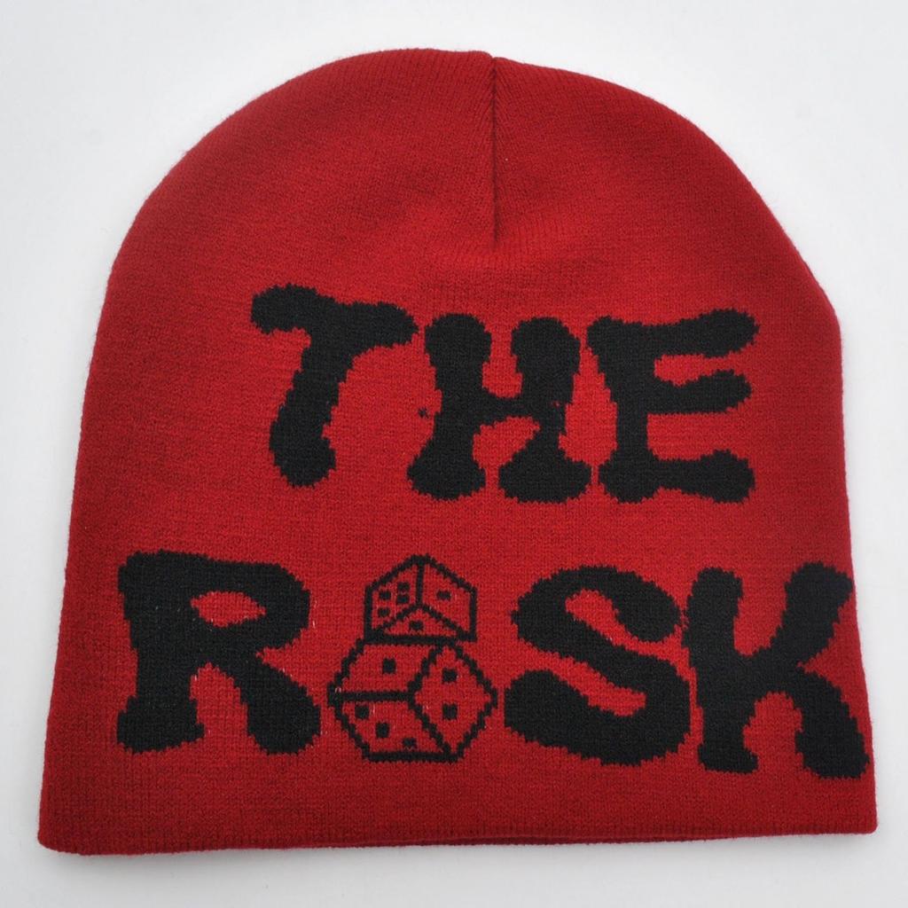 New ODM/OEM Knitting Beanies Hat Men Women All Over Jacquard Knitted Hat Hip Hop Skull Print Winter Warm Hats