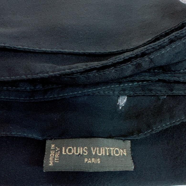 LOUIS VUITTON M74268 cashmere Etol Monte Carlo Stall black cashmere Used