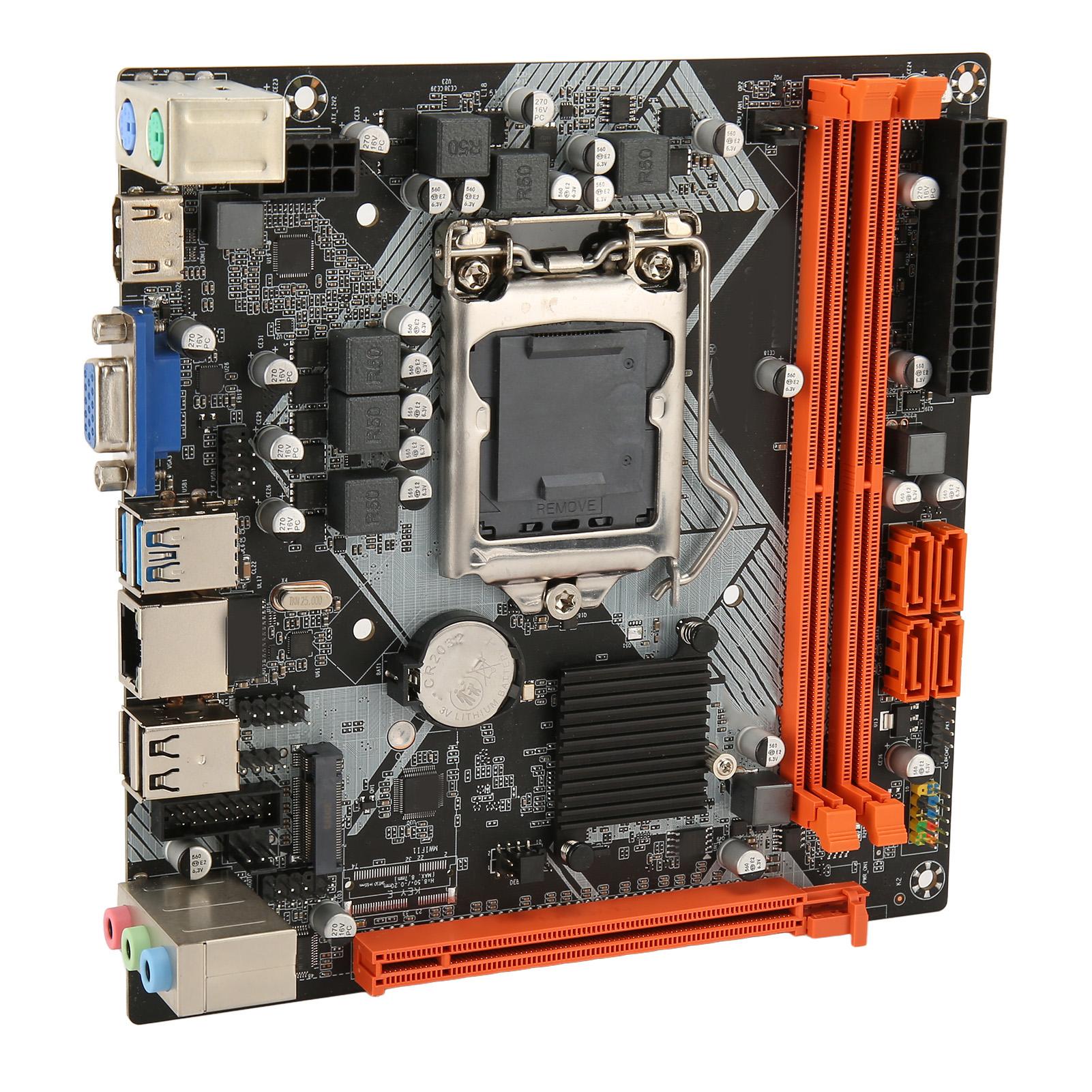 

Материнська плата ITX H110 Двоканальна DDR4 LGA1151 SATA3.0 M.2 Nvme Підтримка VGA HD Мультимедійний інтерфейс