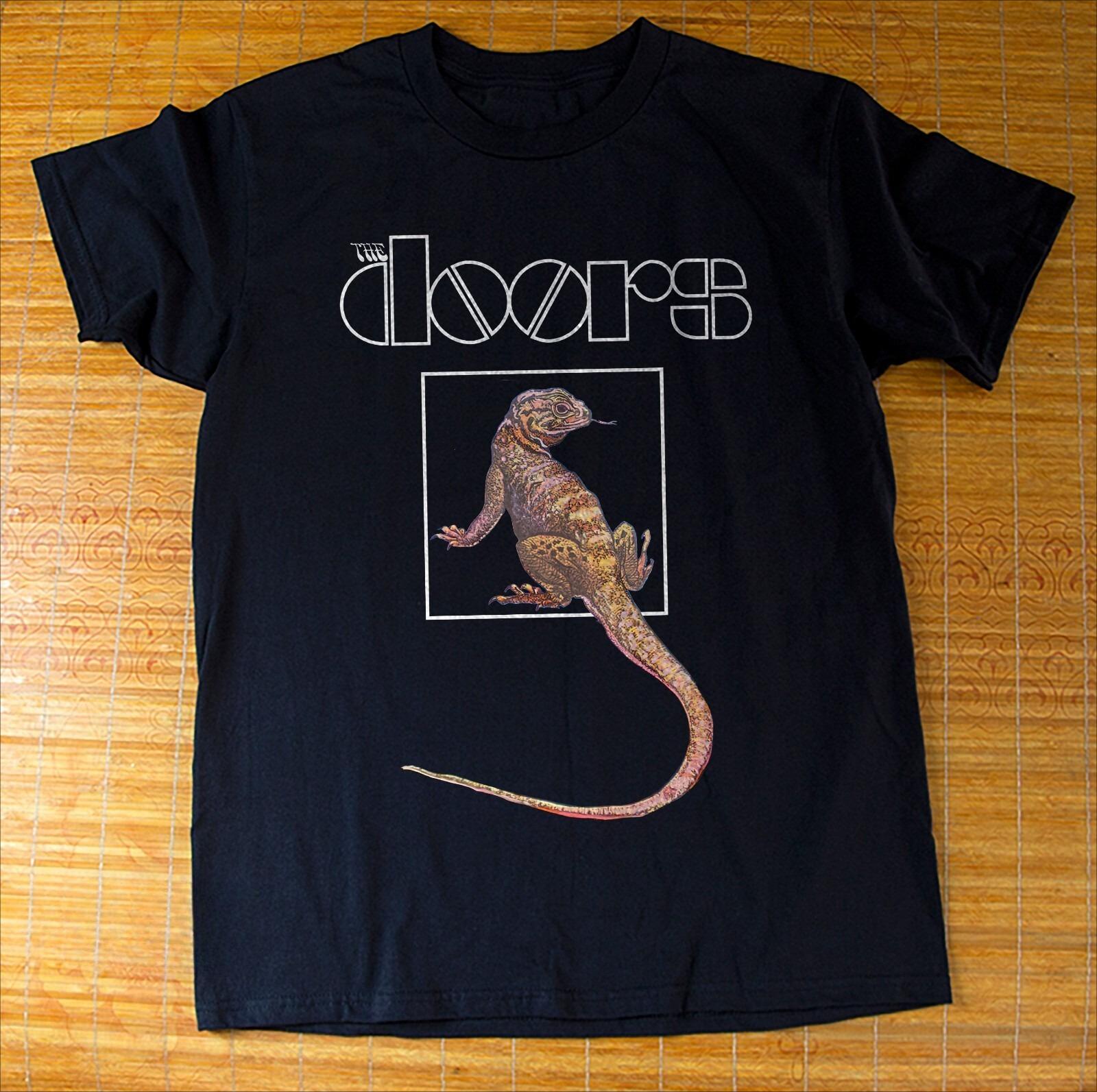 

The Doors The Celebration of The Lizard T-Shirt Men s and Women s Short Sleeve Trend Brand T-shirt Summer Tops Men Clothing M