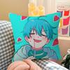 Cute Sousou No Frieren Pillow Cover Sofa Cushion Cover Home Room Decoration Children Gift